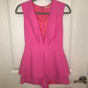 Mustard Seed Pink Romper